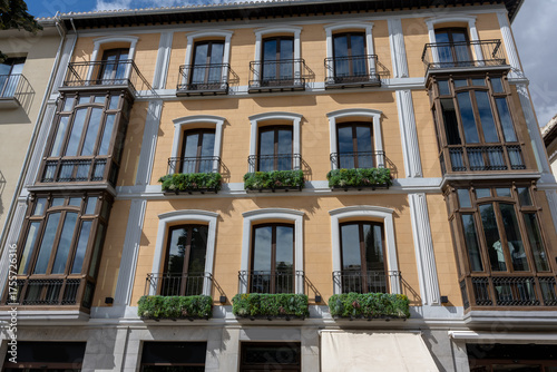 Typical architecture of Granada, Spain