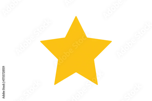 Abstract Polygonal Star Vector Shape