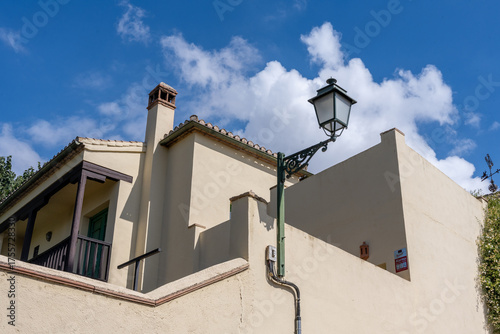 Typical architecture of Granada, Spain