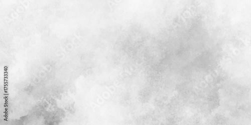 Abstract grunge grey shades watercolor background. Hand painted white watercolor background. Blotches of gray paint with watercolor paper texture grunge, Concrete old and grainy wall white color grung