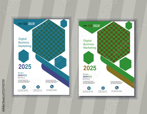 A bundle of 4 templete of defferent colors, a4 flyer templete,modern business flyer templete,creative professional aditable vector templete design.
