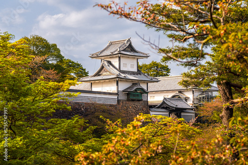 Quadro em tela Kanazawa castle, Japan, South East Asia