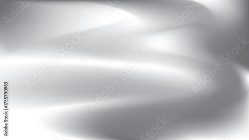 Abstract white and gray gradient background. Vector illustration.