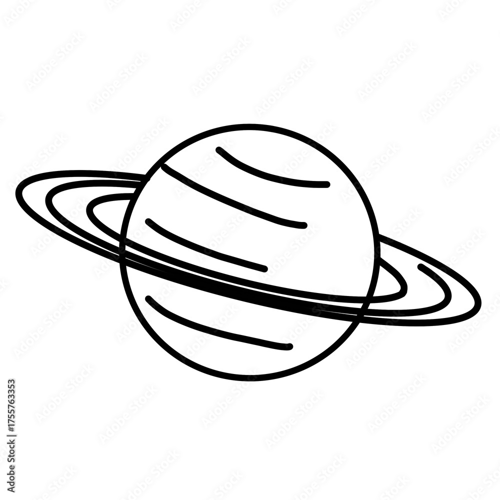 Fototapeta premium Saturn