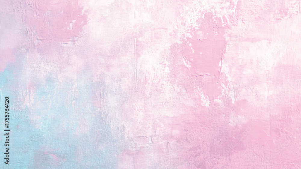 Fototapeta premium pink wall watercolor background and grunge texture