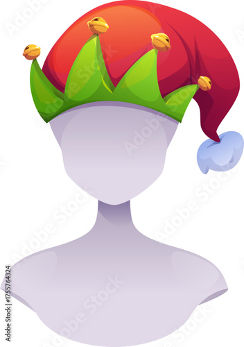 Elf Hat with Bells