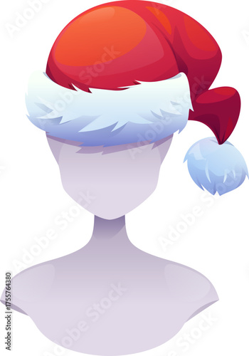 Santa Hat Mannequin