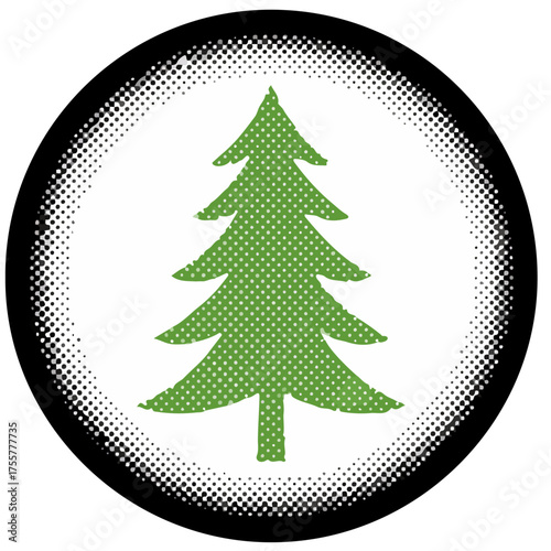 A Pine tree glowing under a shower of emerald shooting stars and so on their synchronized wings blending with the celestial glow forest into a cosmic wonder.	
