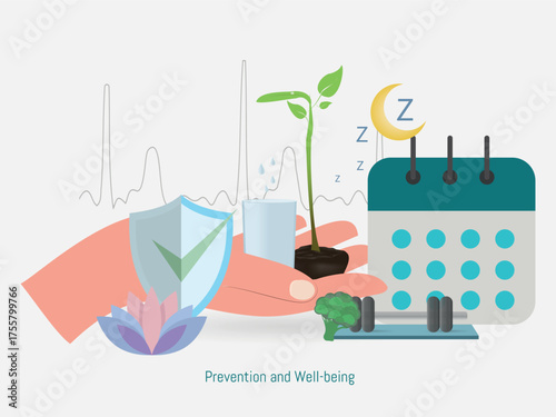 Hand protecting elements of health and well being