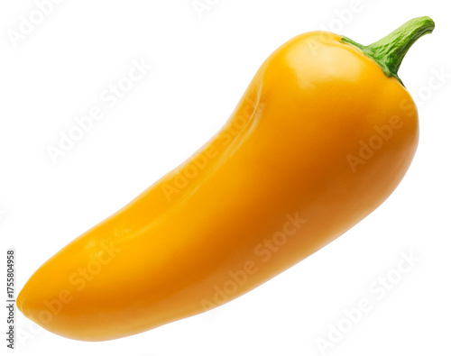 Obraz na płótnie Yellow mini sweet pepper isolated