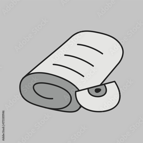 Classic Apple Strudel Pastry Icon