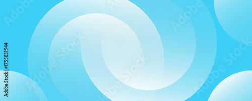 Abstract light blue geometric background with circles design.  Perfect for Business background hitech technology digital design illustration web template background backdrop desktop wallpaper bubbles.