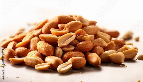 Crunchy Pieces Of Roasted Peanuts