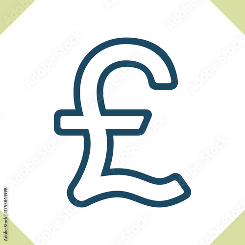 Currency - Pound Icon