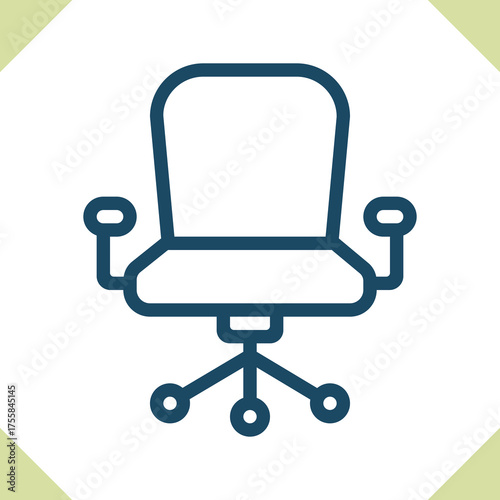 Swivel Chair Icon