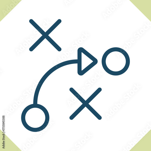 Strategy - Tactics Icon
