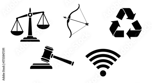Justice and Law Icons