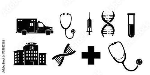 set of Medical Icons Set