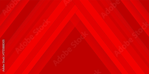 Abstract red background with stripes and space suit for banner, web, presentation. vector illustration.