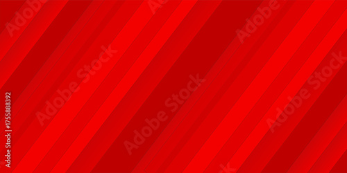 Abstract red background with stripes and space suit for banner, web, presentation. vector illustration.