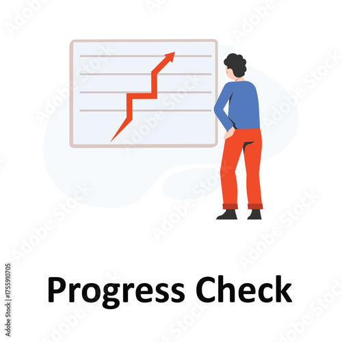 Progress Check Vector Illustration Which can easily edit or modify