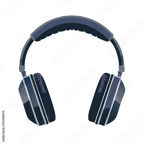 Comfortable over-ear headphones with plush padding offer an immersive listening experience for music, audio books, or podcast enjoyment