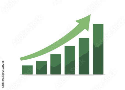 Upward trend chart with arrow business success Free Download Upward trend chart with arrow business success - GFXLoad