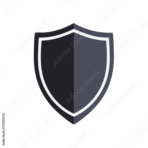 Free Download Modern minimalist dark security shield icon for data protection privacy and digital safety - GFXLoad