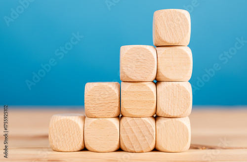Conceptual image of wooden ...
