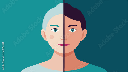 Before and After Comparison A sidebyside comparison of a face with prominent wrinkles on one side and a smoother version on the other emphasizing the effects of exosome fillers.