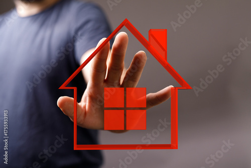 A person's hand interacting...