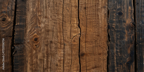 Old brown wooden plank texture background. Light texture of wooden board.	
