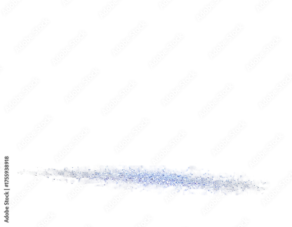 Obraz premium Abstract watercolor line of light blue and white hues against a stark black backdrop