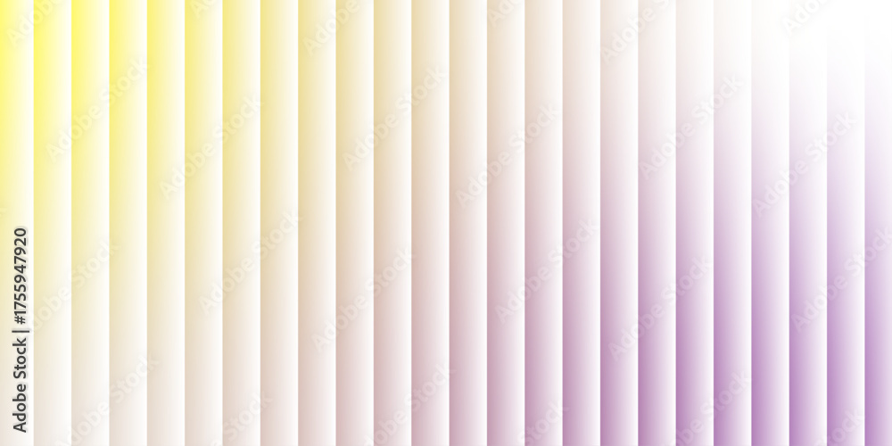 Obraz premium Vertical stripe pattern with vibrant colorful wave gradient. Abstract wavy patter theater colorful background. 