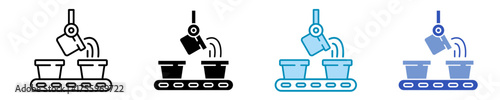 Steel  Icon Set Multiple Style Collection