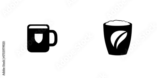 Symbols of beverages showcase diverse drinking cultures and preferences in a globalized world