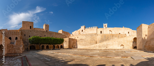 Tableau sur toile Ribat of Monastir Panorama