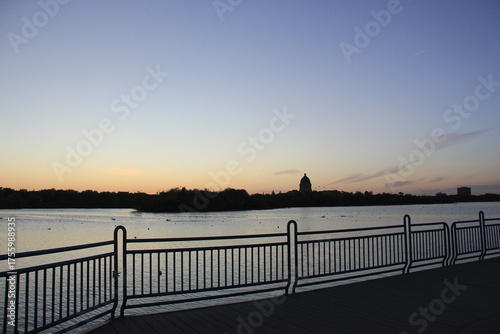 Bild auf Leinwand Wascana Park in Regina Saskatchewan