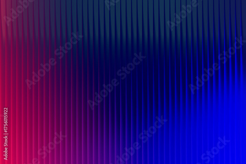 Vertical abstract  lines gradient from pink to blue with dark center