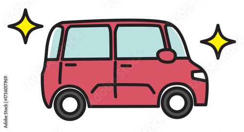 ピカピカの新車_カラー