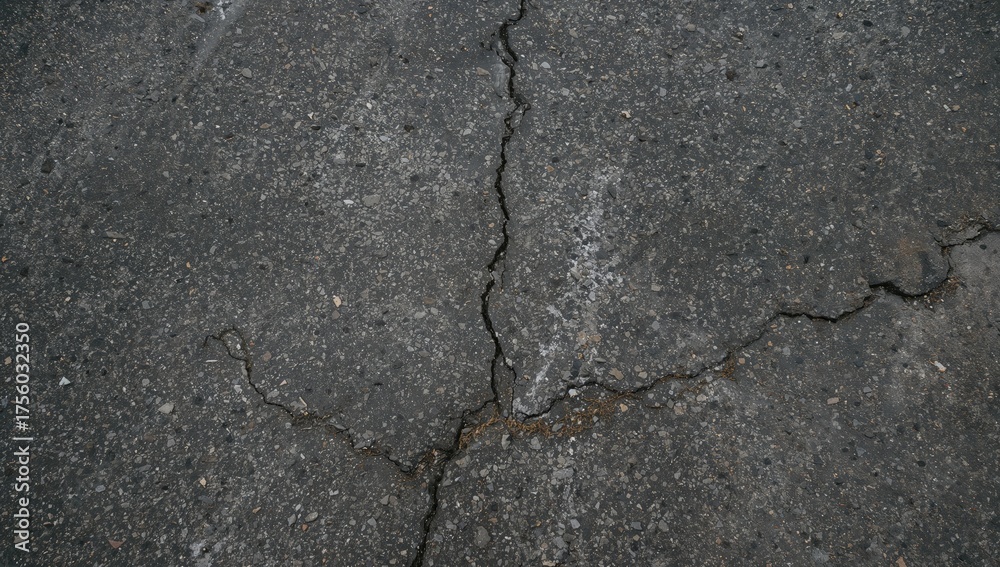 Obraz premium Broken asphalt texture background