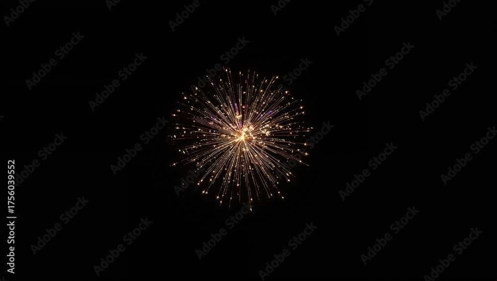 Fototapeta premium Dark backdrop featuring a burst of colorful digital art