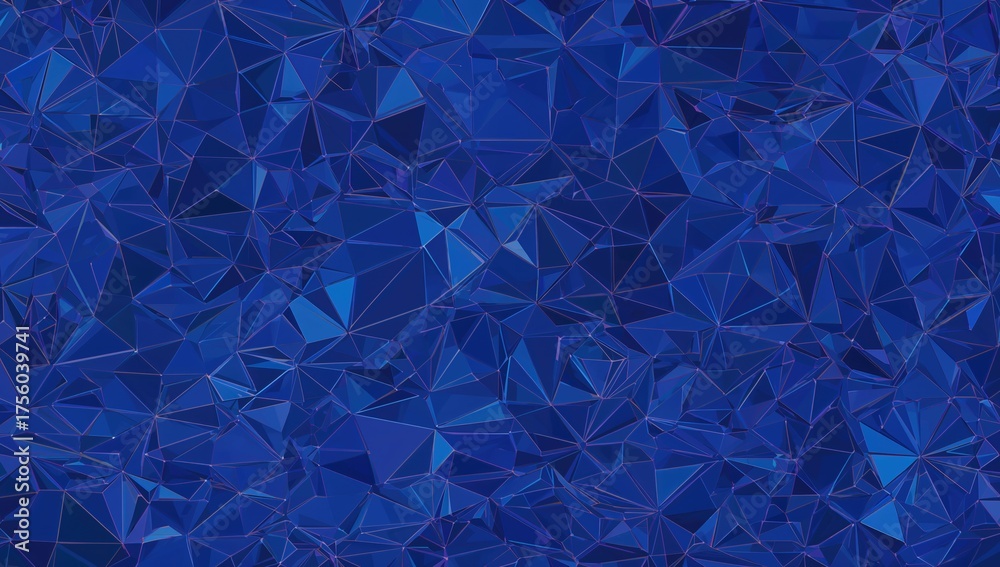 Obraz premium Abstract futuristic low poly design