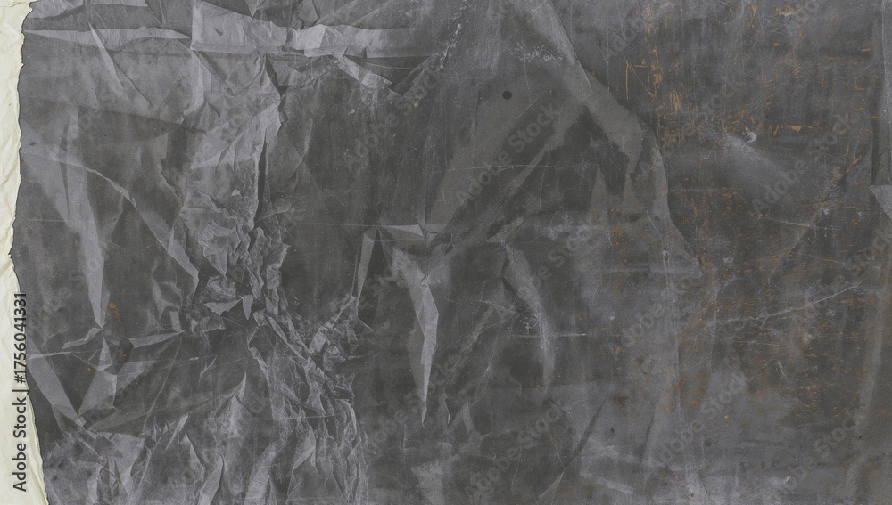 Naklejka premium Worn and weathered plastic packaging with a distressed grunge overlay