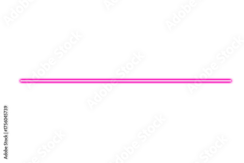 Neon pink glowing horizontal line
