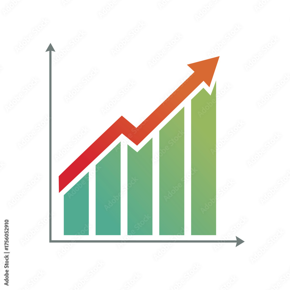 Fototapeta premium Graph Chart Icon 01