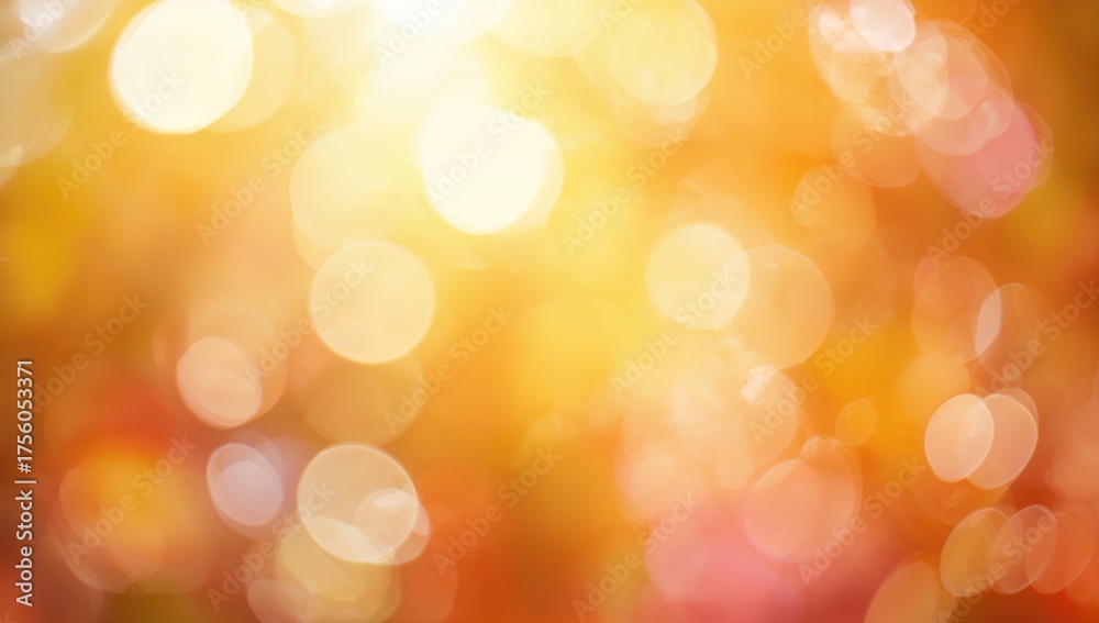 Obraz premium Sunny Bokeh with Abstract Blur Effect