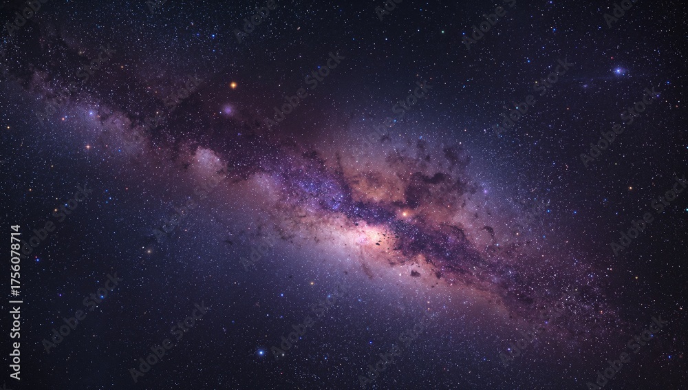 Fototapeta premium Cosmic clouds and star systems in the universe