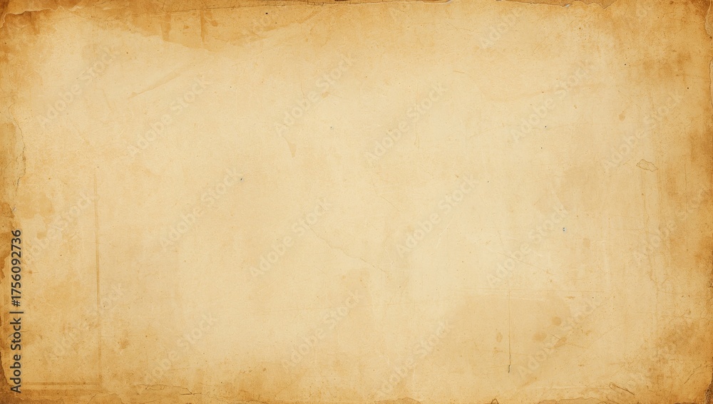 Obraz premium Rustic aged paper background with textured effect created by AI