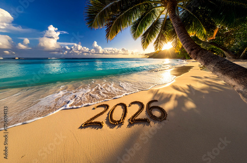 anno nuovo, concetto di vacanze e relax